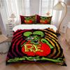 Rat Fink'S Underground Cave Print 3Pcs Bedding Setduvet Cover With 2 Bedropillowcase Home Birthday Gift