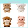 Bear Otter Sheep Pig Elephant Penguin Plush Toy Stuffed Animal Doll Decoration