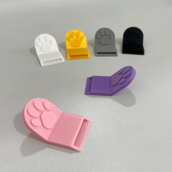 5/10Pcs 3D Printed Can Opener Cat Paw Manual Can Opening Tool Kitten Dog Food Can Tab Opener Kitchen Gadget Seniors Arthritis Chef Gift
