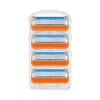 Rasage Lames de Rasoir pour Fusion 5 Titulaire Têtes De Rechange Visage Rasoir Cassettes 5 Couches Lame En Acier Inoxydable Pour Hommes