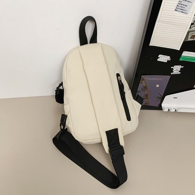 Lightweight Chest Bag Women's Crossbody Bag Men's Sports Riding Large Capacity Shoulder Bag