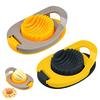 Egg Splitter Easy To Use Stainless Steel Wire Egg Cutter with ABS Body Egg Salad Maker Compact Size Kitchen