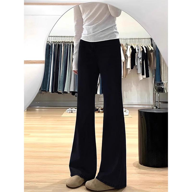 

2026 Unisex Plus Size Micro-Flare High-Waisted Wide-Leg Jeans for Pear-Shaped Figures S