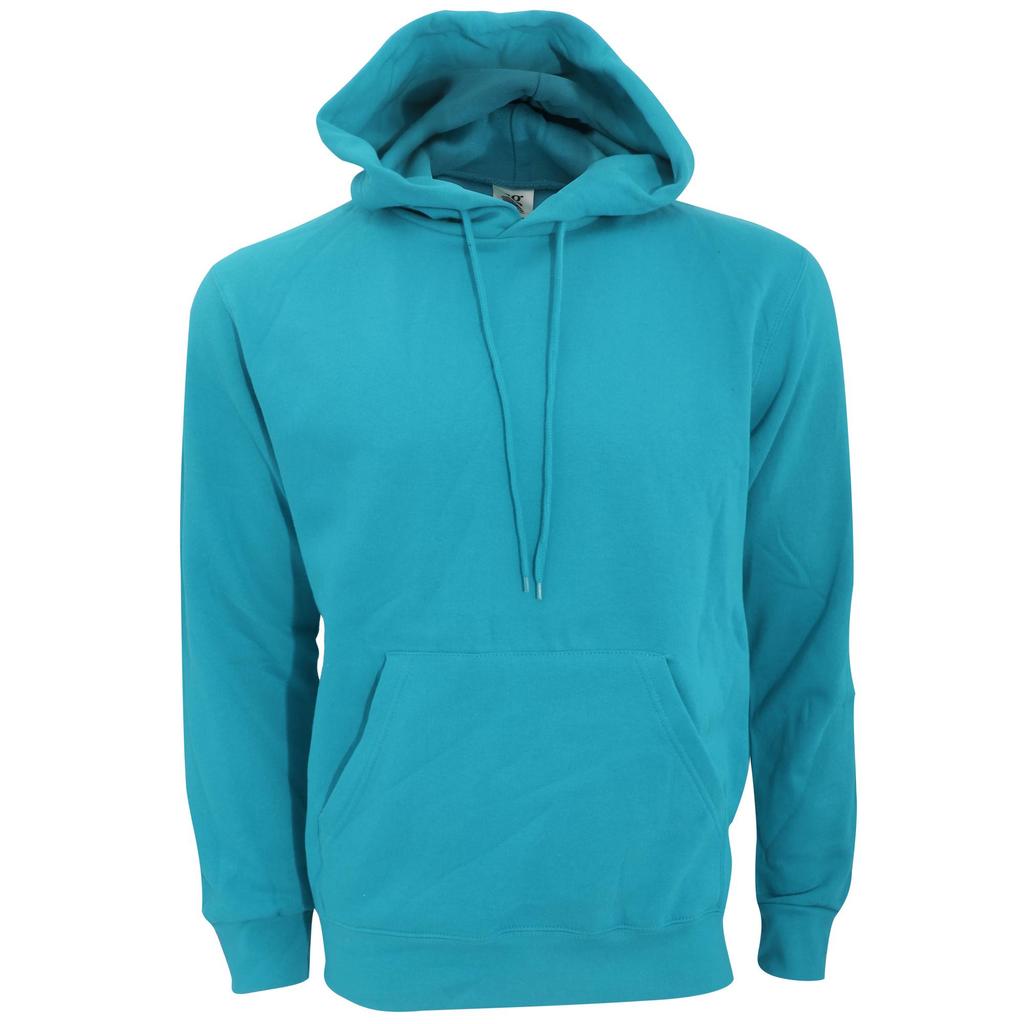 SG Mens Plain Hooded Sweatshirt Top / Hoodie