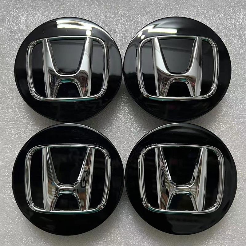 AAAHV1 4Pcs Car Wheel Hub Cover Tires Center Cap For Honda Civic Accord Crosstour Spirior Odyssey Avancier UR-V Sienna Elysion CR-Z