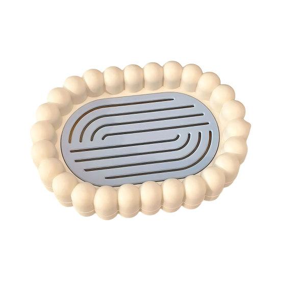 Yousheng Soap Box, with Hollow Drainage Layer Design, Matte Surface Soap Holder, for Home And Dormitory