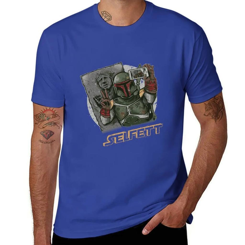 SELFETT T-Shirt Anime Figures Cheap Stuff Basketball Graphic Tees Man T Shirt T Shirts for Men