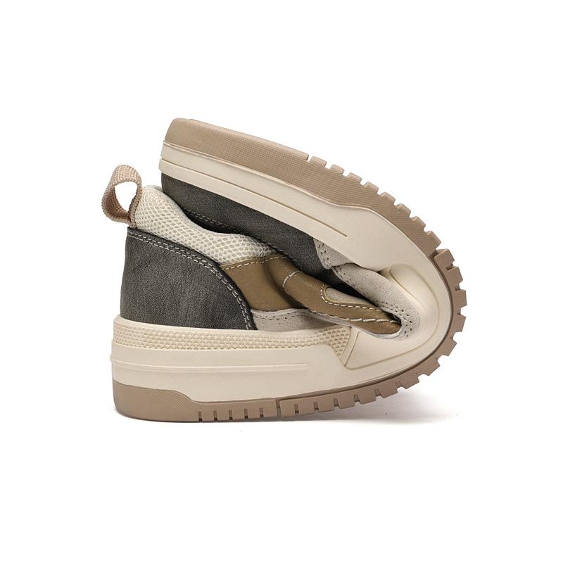 Men's Trendy British Work Boots - Autumn Soft Sole, Breathable, Fashionable, Retro Casual Sneakers