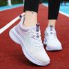 Knitted Running Sports Shoes Women Breathable Mesh Casual Sneakers Soft Sole Comfort Outdoor Trainers for Walking Jogging