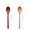 3/6pcs Natural Wood Spoon Long Handle Solid Wood Soup Spoon Eat Ramen Noodle Soup Spoon Japanese Household Eating Spoon