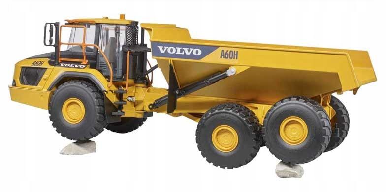 Volvo A60H Articulated Haulers BRUDER 02455 Profi Series 1:16