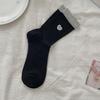Summer Thin Mesh Breathable Women Socks Bow Embroidery Japanese Kawaii Cute Socks Women Korean Style Girls Cotton Long Socks Sox