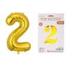 32 Inch Digital Aluminum Film Balloon Paper Card Hardcover Slim Body Digital Party Floating Decoration Balloon
