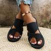 Fashion Women Slippers New Casual Soft Sole Big Size Flat Sandals Fashion Outdoor Lightweight Slippers Comfy Platform Shoes Slides Women