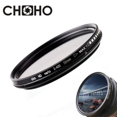 ND Filter Neutral Density ND2 To ND400 Fader Vario Filtiros ND2-400 37mm 40.5mm 43mm 46mm 49mm for Canon Nikon