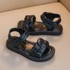 Children's Shoes, Girls' Sandals, Summer Fashion, Sports, Flat Bottomed, Medium To Large Size, Children's and Girls' School Beach Shoes