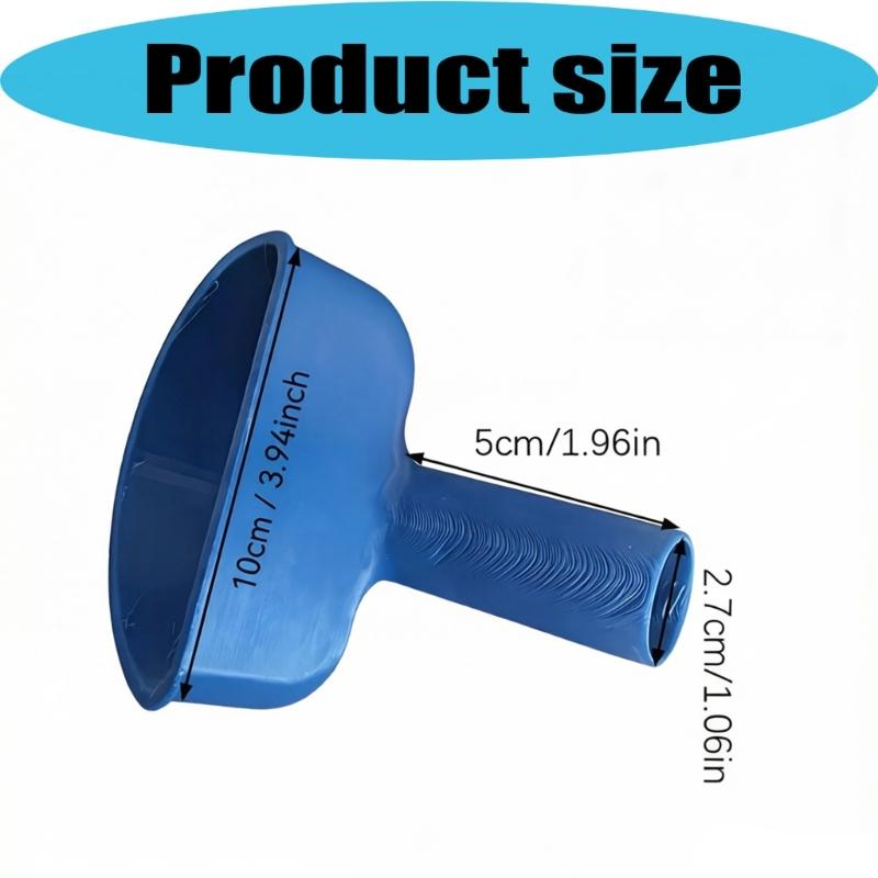 2pcs 3D Printed Water Tank Filling Funnel For RVs And Trailers Fit Multiple Trailer Models Inlet Funnel