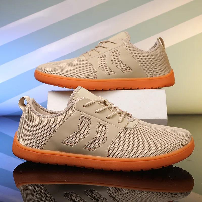 Unisex široké barefoot boty pro muže Ženy Outdoorový trailový běh Minimalistické vycházkové boty lehké a prodyšné