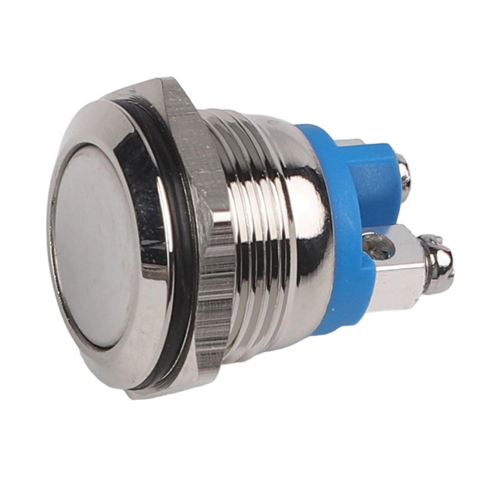 12V Waterproof Momentary Switch ON OFF 16mm Car Accessories Car Switch Control Switch Self-reset Welding Screw