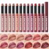 Rossetto Opaco Lunga Tenuta LANGMANNI 12 Colori con Punta Inclinata