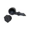 4/7mm Hose Single-Barb Atomization Nozzle Orifice 0.46mm Misting Sprayer Head Garden Greenhouse Irrigation Cooling 10/20/100Pcs