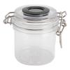 200ml Glue Storage Container for Eyelash Extension Temp Humidity Display Sealed Leak Proof Transparent Eyelash Glue