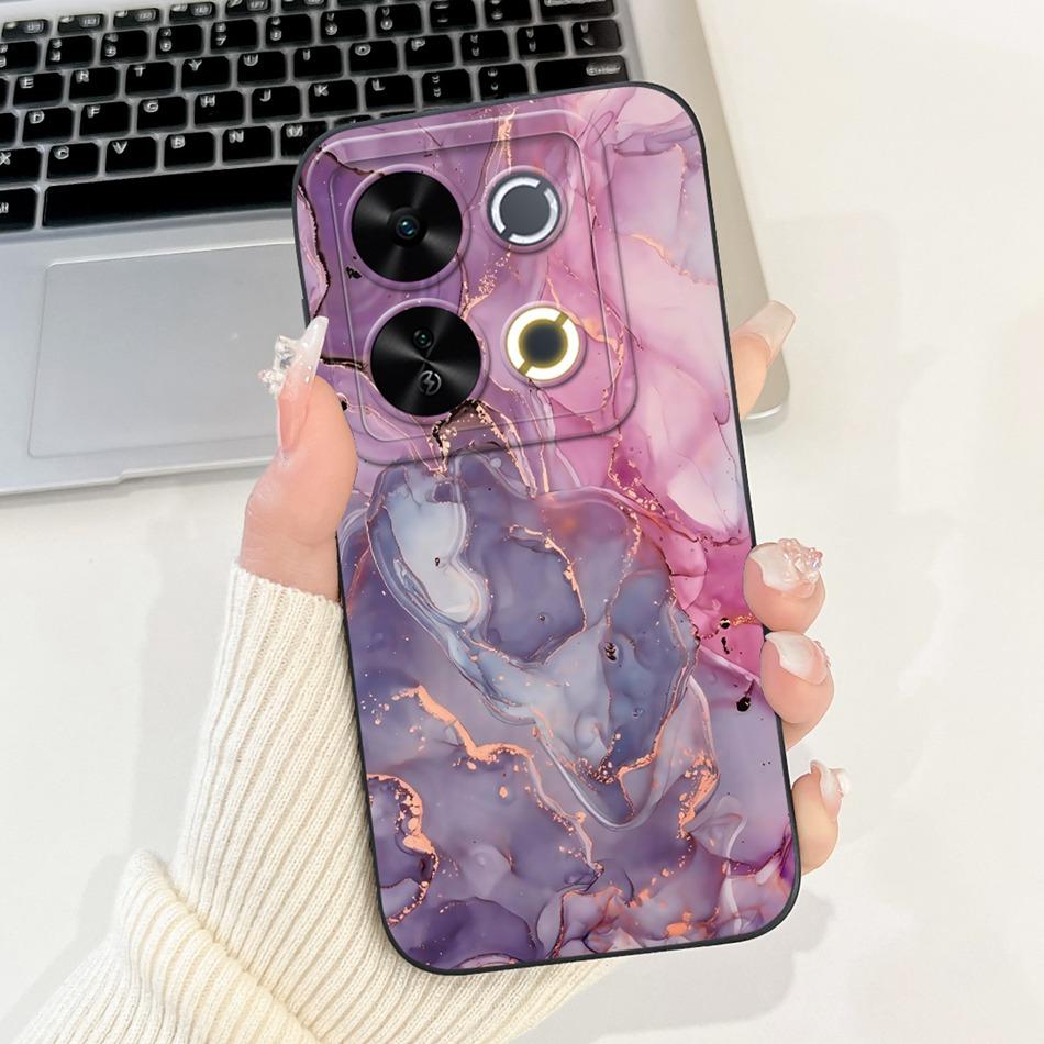 For ITEL P65 New Fashion Dusk Beach Painting Case For Itel P671L ItelP65 4G Soft Silicone Shockproof Phone Cases