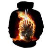 Men Pullover 3D Print Sweatshirt Couples Hooded Long Sleeve Women Plus Size Loose Hoodie