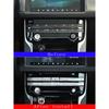 For Jaguar XE XEL XF XFL F-PACE 2015-2020 Car Central Control Air Conditioner Button Cover Trim Sticker Car Interior Accessorie