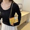 Trendy Colorful Mini Square Bag For Casual Summer Outfits Stylish Shoulder Bag
