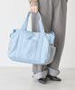Tote Bag Bag Sax Blue F 2-Piece SetMultifunctional Mother's