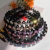 Hair Hoop Flower Ornament Lightweight Non-Slip Shiny Visual Effect Easy-wearing Decorative Resin Rhinestone Floral Style Soft Edge Hair Hoop for