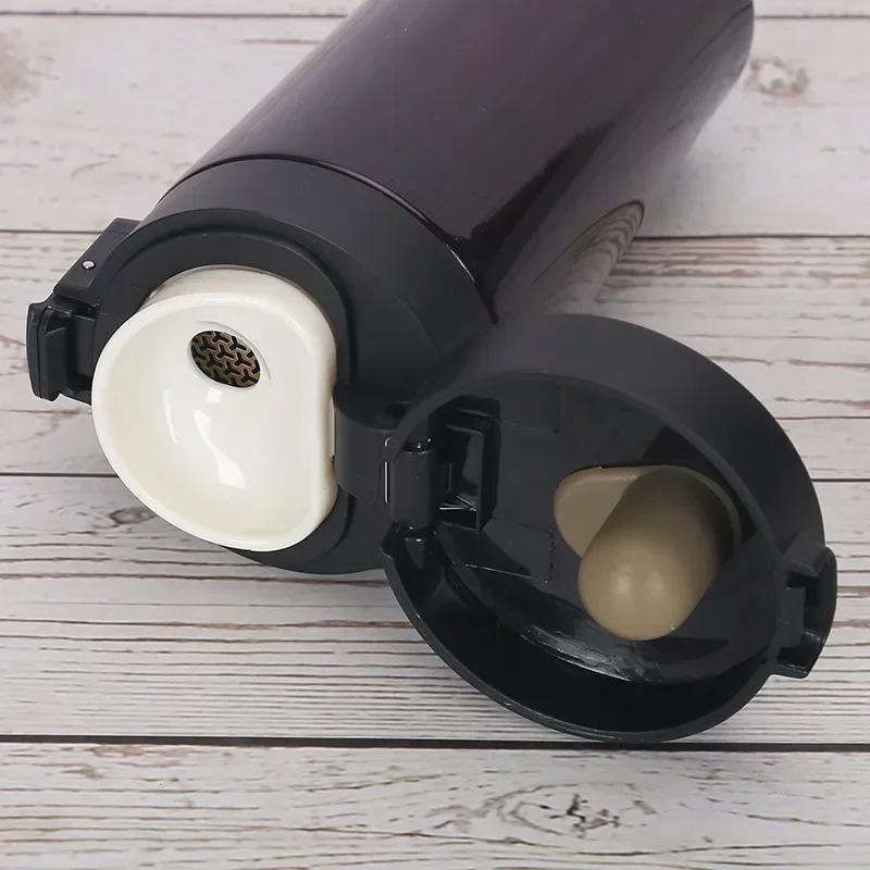 Termosmugg Dubbelväggig 304 Rostfritt Stål Kaffekopp Te Vakuumflaska Termos Vattenflaska Läckagesäker Termosmugg Kaffe