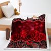 Blanket Rose Plant Blanket Lamb Fleece Crystal Fleece Blanket Blanket Universal