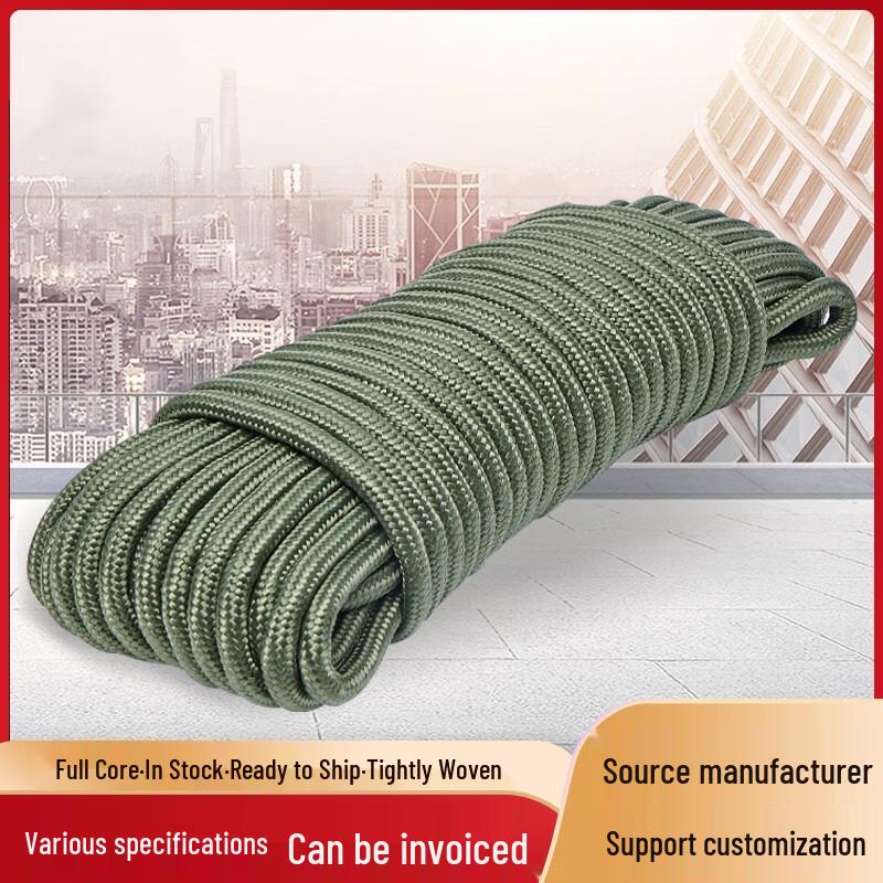 Military Green Heavy-Duty Binding Rope