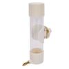 Bird Water Dispenser Easy to Refill Leakproof Automatic Parrot Water Feeder for Cockatiel Bird Cage 200ml