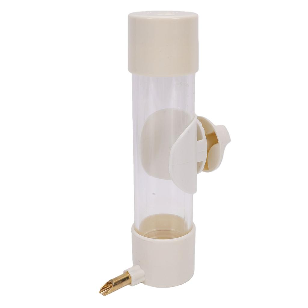 Bird Water Dispenser Easy to Refill Leakproof Automatic Parrot Water Feeder for Cockatiel Bird Cage 200ml