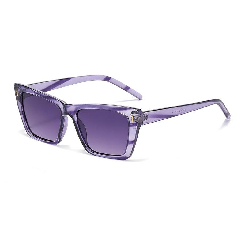 JYL TS Sunglasses UV Cat Eye Rivet Fashion Show/24004