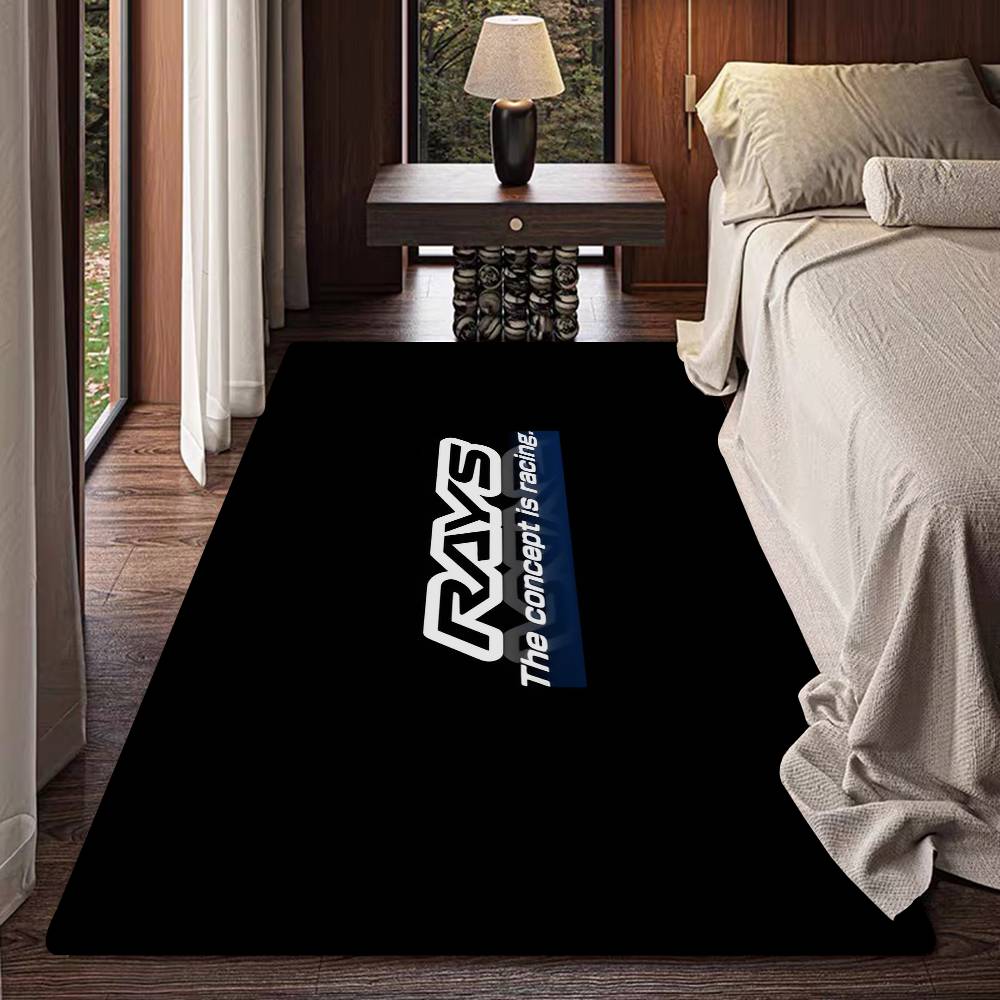 RAYS Wheels Room Mats Retro Multiple Choice Living Room Kitchen Rug Non-Slip Welcome Rug