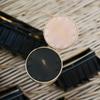 Diamond Pattern Long-Lasting BB Cushion: Moisturizing Foundation, Oil Control, Setting Powder, and Highlighter.