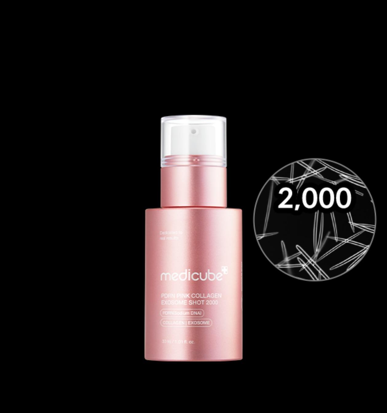 MEDICUBE PDRN Pink Exosome Shot Serum 30 мл 2000 7500 2000