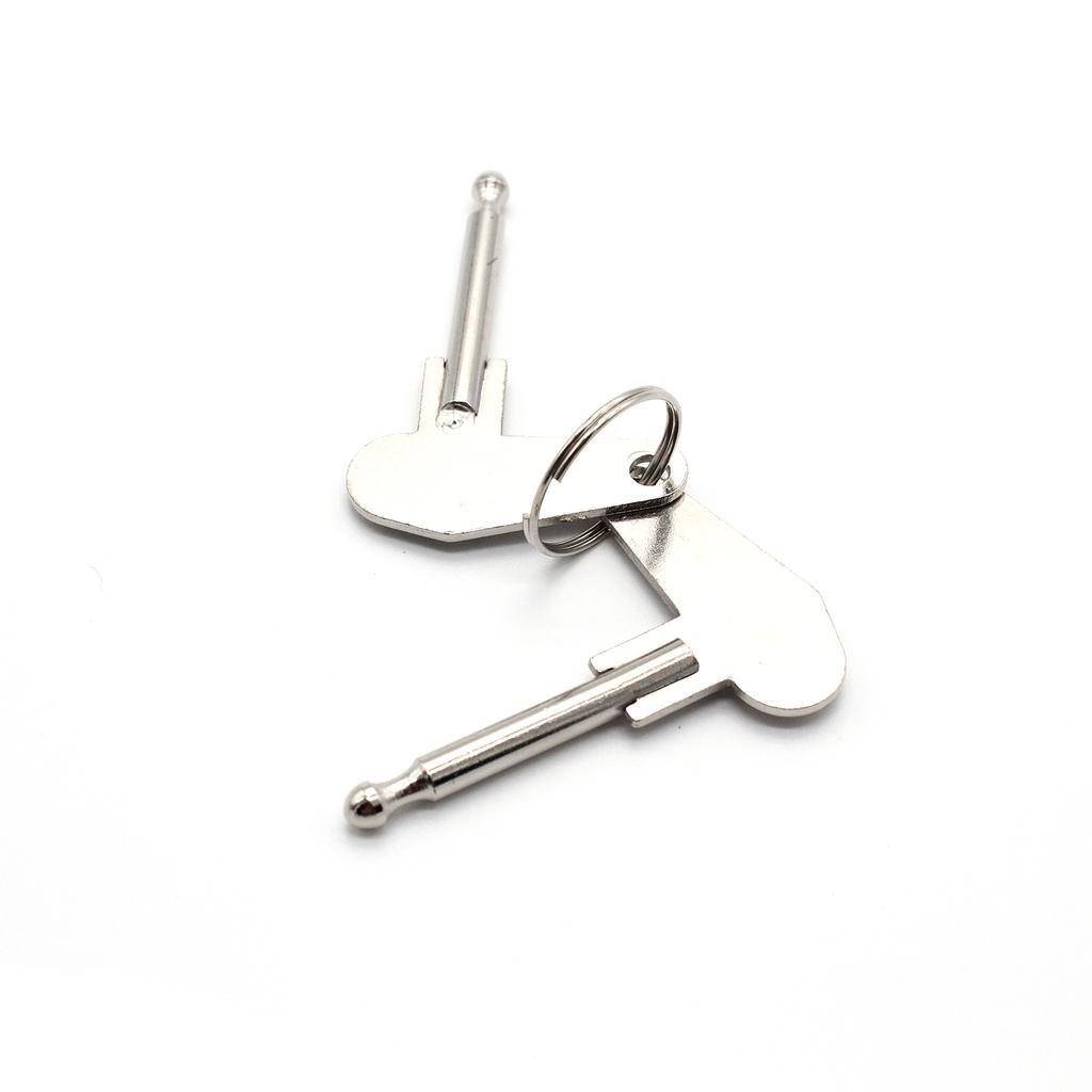 2 Pcs Ignition Key Tractor Vintage Excavator Truck Ignition Lock Key