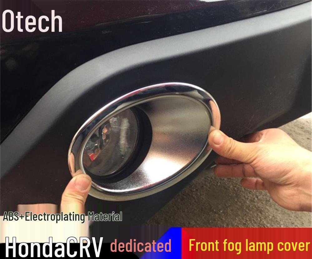 

Рамка противотуманной фары Outai для Honda CRV (2007-2011) - Декоративная накладка для модификации противотуманной фары. 07-09 Front Fog Light Frame Set (2 pieces)