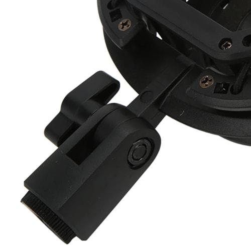 Microphone Holder, Suspension Holder, Microphone Shockproof Bracket, Microphone Shock Mount, Condenser Microphone Holder, Anti-Vibration, Adjustable A
