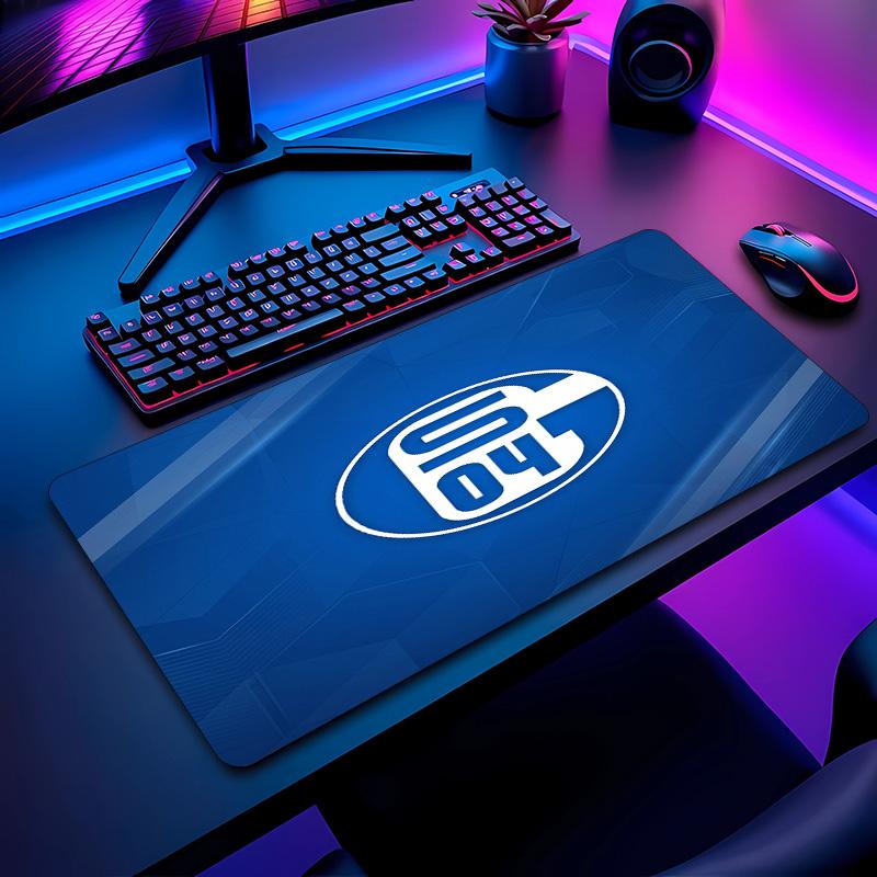 Schalke 04 Football Pattern Mouse Pad Non?Slip Rubber Base Gaming Mousepad For Desk Office Home