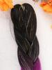 Extensions de cheveux synthétiques tressés Jumbo, 24 pouces, mélange de paillettes et de guirlandes, tricolores, 1 pièce