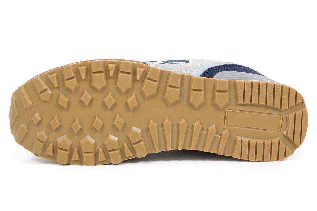 Mozu Lightweight Sneakers with a Combination and Brown Size Women's Low-Top Two-Tone Non-Slip Sole, Gray, 24.5cm