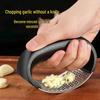 Stainless Steel 304 Ring-shaped Garlic Press & Masher Kitchen Tool