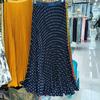 Chiffon Pleated Polka Dot Skirt Versatile High Waist Thin Wavy Skirt Temperament a Word Long Skirt