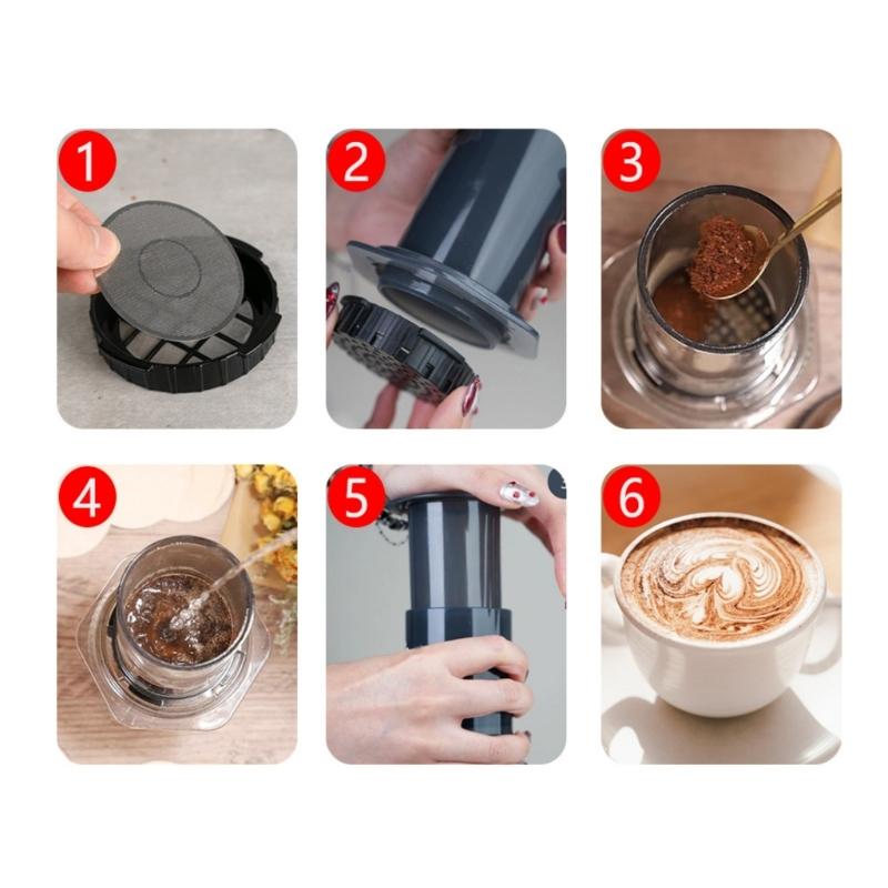Ensemble de 3 Réseaux de Distribution d'Eau Filtre Passoire en Acier Inoxydable pour Machine à Café Disque Filtre à Café pour Amateurs de Café